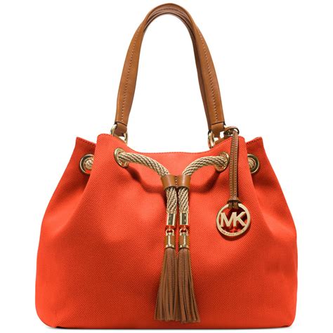 michael kors orange tote|Michael Kors purses orange.